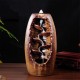 Backflow Incense Burner Ceramic Censer Cone Aromatherapy Home Decor Holder