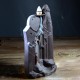 Backflow Incense Burner Mountain Ceramic Home Office Teahouse Yoga Room Decor With 10 Cones