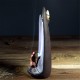 Backflow Incense Burner Mountain Ceramic Home Office Teahouse Yoga Room Decor With 10 Cones