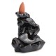 Backflow Incense Cone Burner Holder Ceramic Lotus Stream Fragrant Smoke Backflow Home Censer Decor Backflow Incense Cone Burner Holder Ceramic Lotus Stream Fragrant Smoke Backflow Home Censer Decor
