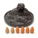 Backflow Incense Cone Burner Holder Lying Dragon Mountain Smoke Backflow Fragrance Fragrant Censer