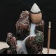 Backflow Incense Cone Burner Incense Stick Coil Holder Rockery Mountain Stream Fragrant Censer Decor Backflow Incense Cone Burner Incense Stick Coil Holder Rockery Mountain Stream Fragrant Censer Decor