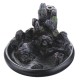 Backflow Incense Cone Burner Incense Stick Coil Holder Rockery Mountain Stream Fragrant Censer Decor Backflow Incense Cone Burner Incense Stick Coil Holder Rockery Mountain Stream Fragrant Censer Decor