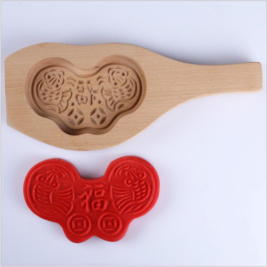 Baking Mould With Handle Printing Mould Kitchen Tools Craft DIY Baking Pastry Tool