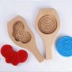Baking Mould With Handle Printing Mould Kitchen Tools Craft DIY Baking Pastry Tool