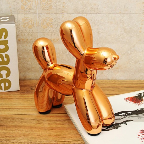 Balloon Dog Piggy Bank Coin Money Saving Jar Box Holder Travel Wedding Fund Gift Home Decor