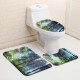 Bath Curtains Waterproof Polyester Fabric Washable Bathroom Shower Curtain Screen with Hooks Accessories Bath Curtains Waterproof Polyester Fabric Washable Bathroom Shower Curtain Screen with Hooks Accessories