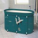 Bath Sauna Adult Folding Bathtub Bath Barrel Household Large Tub Thickened Adult Bath Tub Full Body Hot Tub