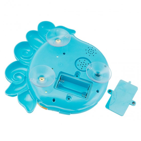 Bath Water Toys Baby Kids Sucker Octopus Carton MUSIC Automatic Bubble Play Fun