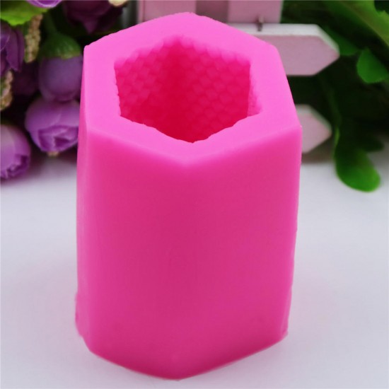 Bee Hive 3D Silicone Baking Mold Candle Soap Mold Handmade Cooking Tools Sugarcraft Chocolate Candle Fondant Mold