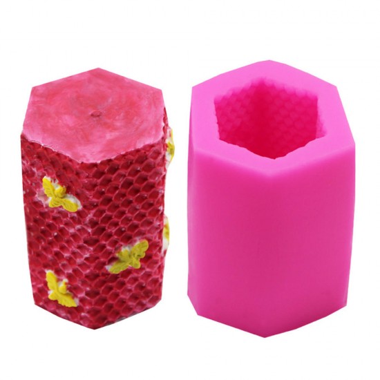 Bee Hive 3D Silicone Baking Mold Candle Soap Mold Handmade Cooking Tools Sugarcraft Chocolate Candle Fondant Mold Bee Hive 3D Silicone Baking Mold Candle Soap Mold Handmade Cooking Tools Sugarcraft Chocolate Candle Fondant Mold