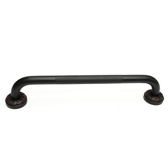 Black Bronze Wall Mounted Towel Rail Bar Grab Support Safety Handle Black Bronze Wall Mounted Towel Rail Bar Grab Support Safety Handle