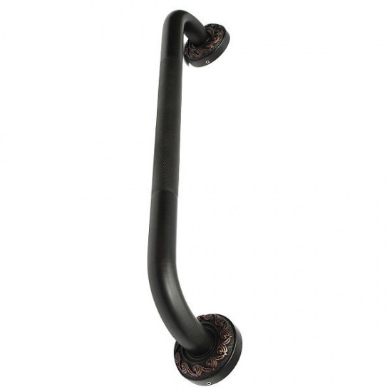 Black Bronze Wall Mounted Towel Rail Bar Grab Support Safety Handle Black Bronze Wall Mounted Towel Rail Bar Grab Support Safety Handle