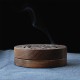 Black Walnut Mosquito Coil Incense Holder Burner Box Hollow Ash Catcher Tray Wooden Art Crafts With 6 Sandalwoods Black Walnut Mosquito Coil Incense Holder Burner Box Hollow Ash Catcher Tray Wooden Art Crafts With 6 Sandalwoods