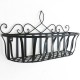 Black/White/Bronze S/M/L Iron Flower Pot Stand Small Pot Wall Holder Black/White/Bronze S/M/L Iron Flower Pot Stand Small Pot Wall Holder