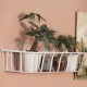 Black/White/Bronze S/M/L Iron Flower Pot Stand Small Pot Wall Holder Black/White/Bronze S/M/L Iron Flower Pot Stand Small Pot Wall Holder