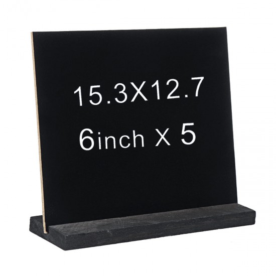 Blackboard Double Side Rustic Sign Message Board Cafe School with Base Stands Blackboard Double Side Rustic Sign Message Board Cafe School with Base Stands