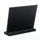 Blackboard Double Side Rustic Sign Message Board Cafe School with Base Stands Blackboard Double Side Rustic Sign Message Board Cafe School with Base Stands