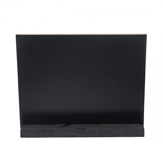 Blackboard Double Side Rustic Sign Message Board Cafe School with Base Stands Blackboard Double Side Rustic Sign Message Board Cafe School with Base Stands