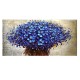 Blue Unframed Tree Canvas Art Oil Paintings Modern Abstract Wall Home Decor