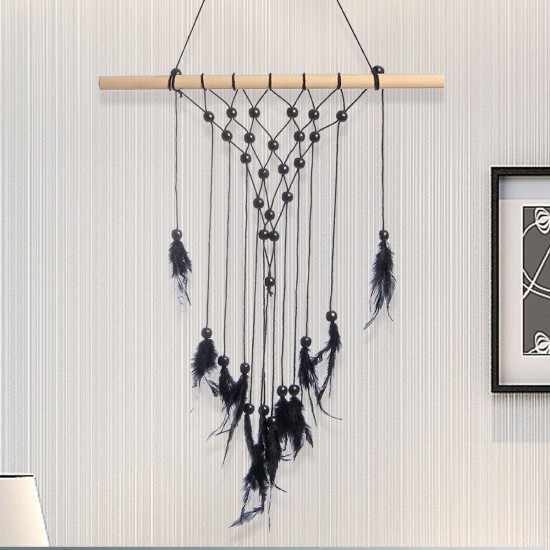 Bohemian Wall Hanging Tapestry Macrame Handmade Textile Family Art Decorations Bohemian Wall Hanging Tapestry Macrame Handmade Textile Family Art Decorations