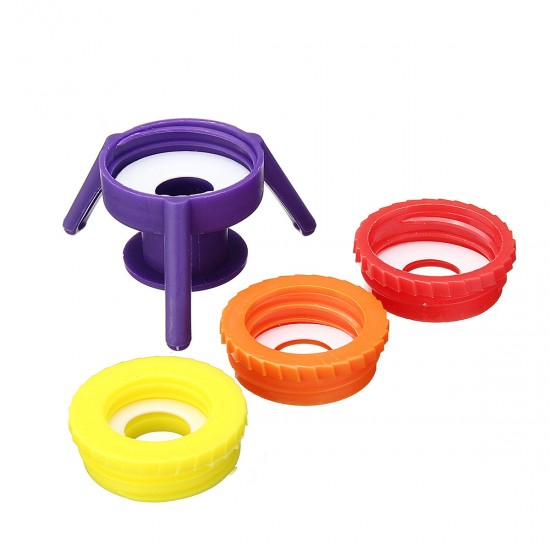Bottle Cap Stand Toss Adapter Matching Gaskets Kit Shampoo Leakproof Cover