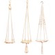 Braided Rope Hanging Planter Macrame Plant Flower Pot Holder Indoor Outdoor Decorations Braided Rope Hanging Planter Macrame Plant Flower Pot Holder Indoor Outdoor Decorations