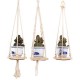 Braided Rope Hanging Planter Macrame Plant Flower Pot Holder Indoor Outdoor Decorations Braided Rope Hanging Planter Macrame Plant Flower Pot Holder Indoor Outdoor Decorations