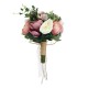 Bride Holding Rose Artificial Silk Flowers Floral Wedding Bouquet Romantic Decor Supplies Bride Holding Rose Artificial Silk Flowers Floral Wedding Bouquet Romantic Decor Supplies