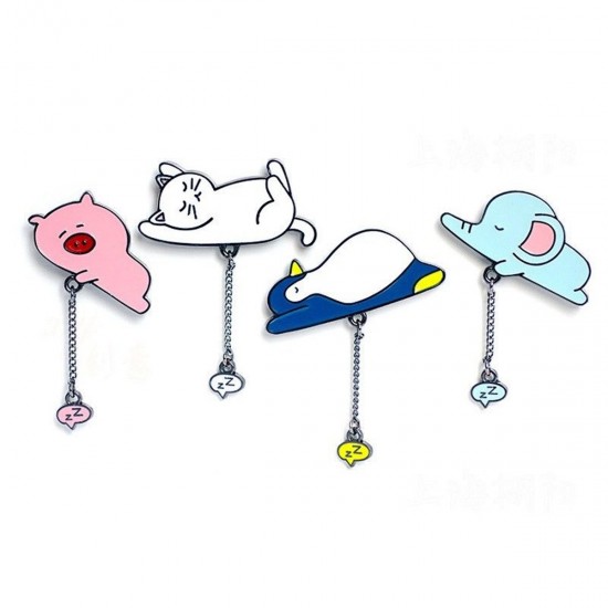 Cartoon Enamel Collar Pins Badge Corsage Cute Brooch Fashion Jewelry Decorations Cartoon Enamel Collar Pins Badge Corsage Cute Brooch Fashion Jewelry Decorations