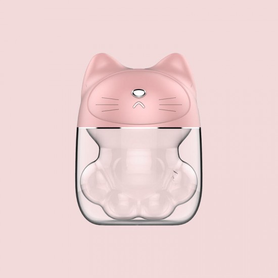 Cat Claw Humidifier Mini USB Personal Small Humidifier With 150ml Water Tank 7-Color Night Light Cool Mist Humidifier No Noise Auto Shut-Off Protection Cat Claw Humidifier Mini USB Personal Small Humidifier With 150ml Water Tank 7-Color Night Light Cool Mist Humidifier No Noise Auto Shut-Off Protection
