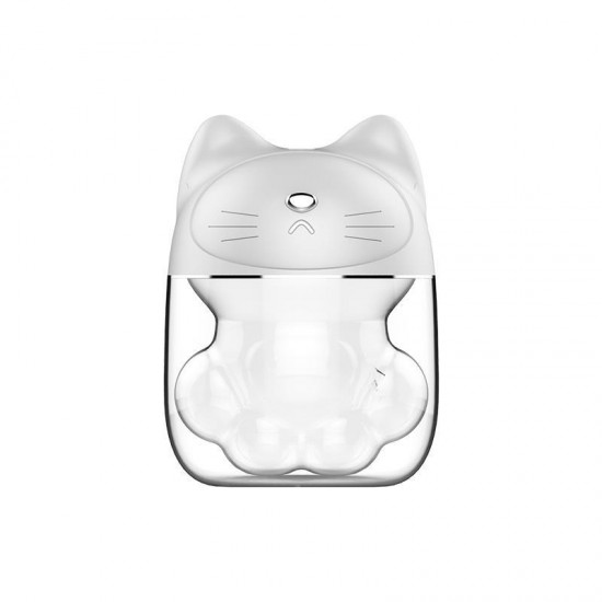 Cat Claw Humidifier Mini USB Personal Small Humidifier With 150ml Water Tank 7-Color Night Light Cool Mist Humidifier No Noise Auto Shut-Off Protection Cat Claw Humidifier Mini USB Personal Small Humidifier With 150ml Water Tank 7-Color Night Light Cool Mist Humidifier No Noise Auto Shut-Off Protection