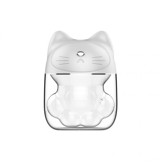 Cat Claw Humidifier Mini USB Personal Small Humidifier With 150ml Water Tank 7-Color Night Light Cool Mist Humidifier No Noise Auto Shut-Off Protection