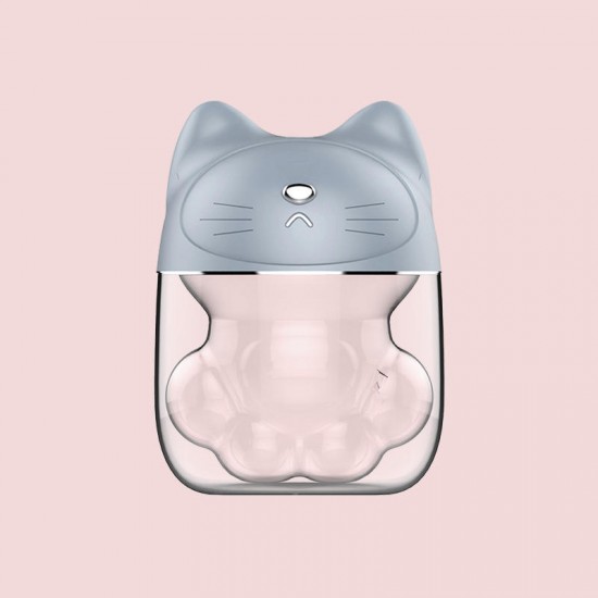 Cat Claw Humidifier Mini USB Personal Small Humidifier With 150ml Water Tank 7-Color Night Light Cool Mist Humidifier No Noise Auto Shut-Off Protection