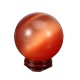 Cat Eye Crystals Ball Sphere 50-60mm Asian Quartz Rock Healing Home Decor + Stand