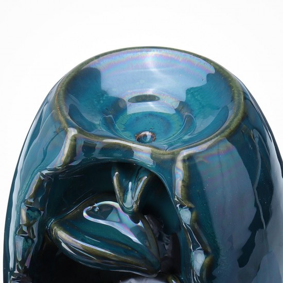 Ceramic Backflow Incense Burner Censer Holder Smell Aromatic Furnace Home Decor Ceramic Backflow Incense Burner Censer Holder Smell Aromatic Furnace Home Decor