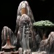 Ceramic Backflow Incense Cone Burner Incense Stick Holder Rockery Mountain Tower Cloud Water Stream Fragrant Censer Decor Ceramic Backflow Incense Cone Burner Incense Stick Holder Rockery Mountain Tower Cloud Water Stream Fragrant Censer Decor