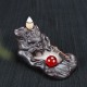 Ceramic Backflow Incense Cone Burner Stick Holder Dragon Fragrant Smoke Backflow Censer Home Decor Ceramic Backflow Incense Cone Burner Stick Holder Dragon Fragrant Smoke Backflow Censer Home Decor