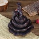 Ceramic Backflow Incense Cones Burner Mountain Waterfall Lotus Cones Gift