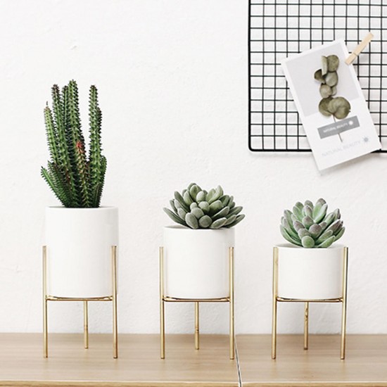Ceramic Flower Plant Succulent Pot Indoor Rack Garden Display Stand Planter Holder Decor Ceramic Flower Plant Succulent Pot Indoor Rack Garden Display Stand Planter Holder Decor