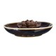 Ceramic Incense Burner Holder Burner Lotus Plate Censer Home Fragrances 3 Incense Holes Ceramic Incense Burner Holder Burner Lotus Plate Censer Home Fragrances 3 Incense Holes