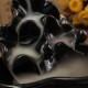 Ceramic Incense Cone Burner Smoke Backflow Tower Holder Home Censer Decor