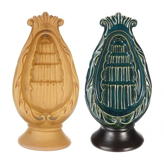 Ceramic Mountain Waterfall Smoke Backflow Incense Burner Holder Home Decorations Ceramic Mountain Waterfall Smoke Backflow Incense Burner Holder Home Decorations