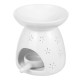 Ceramic Oil Burner Hollow Wax Melt Burner Aromatherapy Tea Light Candle Holder