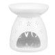 Ceramic Oil Burner Hollow Wax Melt Burner Aromatherapy Tea Light Candle Holder Ceramic Oil Burner Hollow Wax Melt Burner Aromatherapy Tea Light Candle Holder