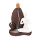 Ceramic Waterfall Backflow Smoke Incense Burner Censer Holder Decorations 10 Cones