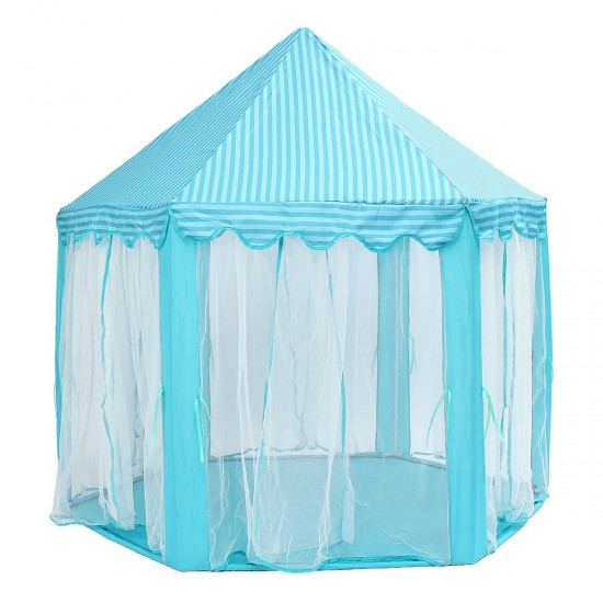Children Pop Up Play Tent Princess Playhouse Party Christma Gift Decorations +LED Light