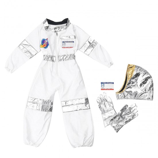 Childs Kids Astronaut Costume Space Suit Toddler Astronaut Role Play Props Childs Kids Astronaut Costume Space Suit Toddler Astronaut Role Play Props
