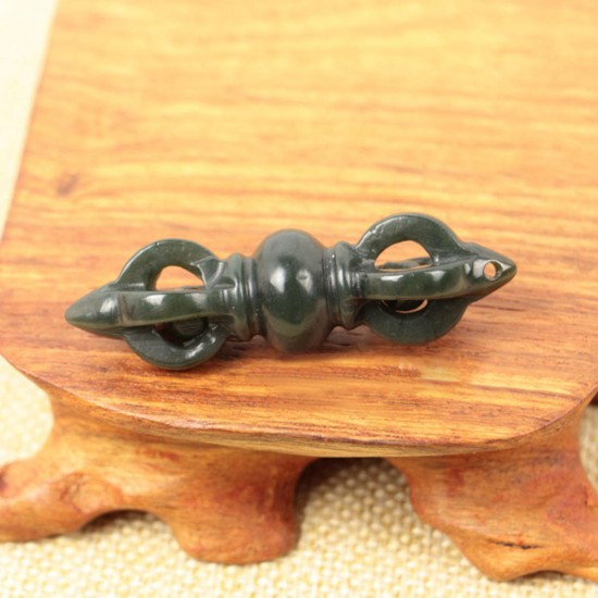 Chinese Natural Hetian Jade Hand-carved Hetian Jade Pendant Buddhist Pendant Chinese Natural Hetian Jade Hand-carved Hetian Jade Pendant Buddhist Pendant
