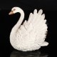 Chinese Tea Pet Color Change Resin Black Swan Tea Play Tray Ornaments Animal